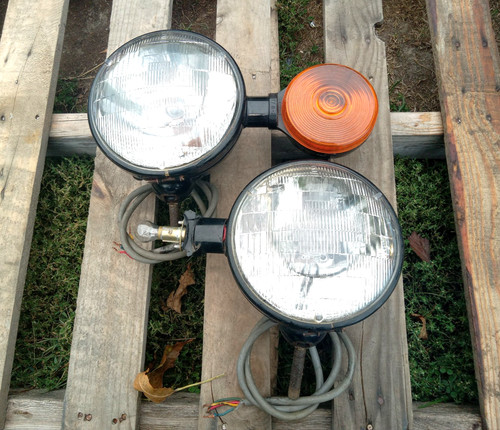 Pair dietz headlights - dietz,